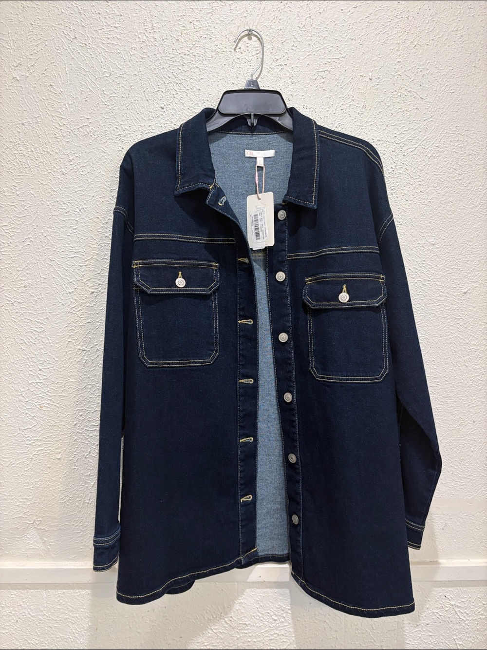 Gianni Bini Dark Blue Denim Jacket